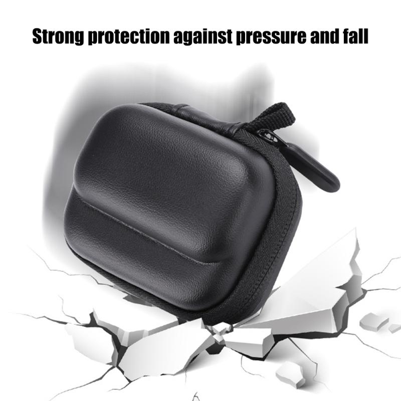 Lightweight Camera Case for 360 GO 3/GO 3S, Waterproof EVA Storage Bag With Secure Lens Slot (Black)