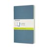 Moleskine Notebook Cahier Journal Set of Large Brisk Blue CH018B44 3, Plain, Size,