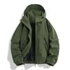 Herren- und Damen-Paar-Windbreaker-Jacke zum Bergsteigen - Lässige Herbst-/Winter-Outdoor-Shell-Oberbekleidung.