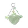 Cute Cartoon Animal Keychain Soft Plush Rabbit Frogs Design Lightweight Sturdy Alloy Acrylic Accessory Gift