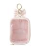 Bijou Ribbon Clear Pouch S Pink F