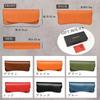 ENTRAMBI Tochigi Leather Round Flap Eyeglass Case, Genuine Leather, Stylish, for Men and Women, Made In Japan (Camel)