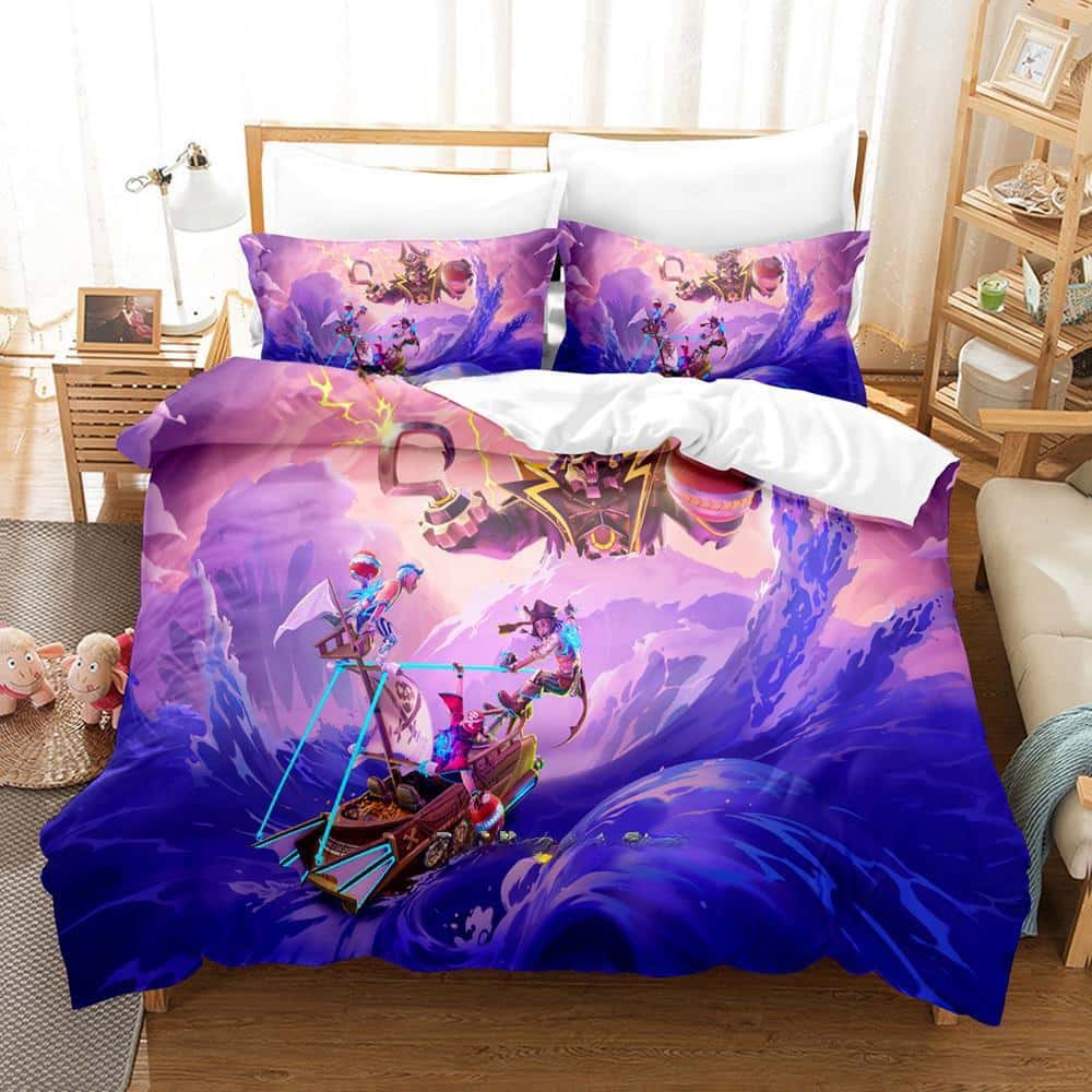 Fashion 3D Print Anime Game Knockout City Bedding Collection Single Twin Full Queen King Size Bed Collection Adult Kid Bedroom Duvetcover Collections
