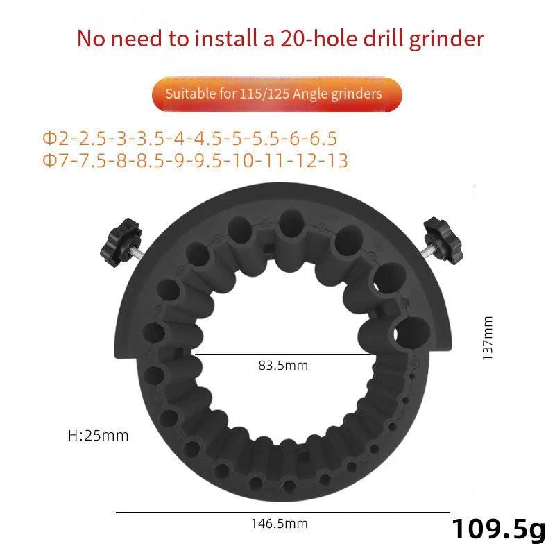 Upgrade Drill Bit Grinding Tool Multipurpose Drill Bit Grinding Sharpener Angle Grinder Drill Bit Sharpener Polishing Power