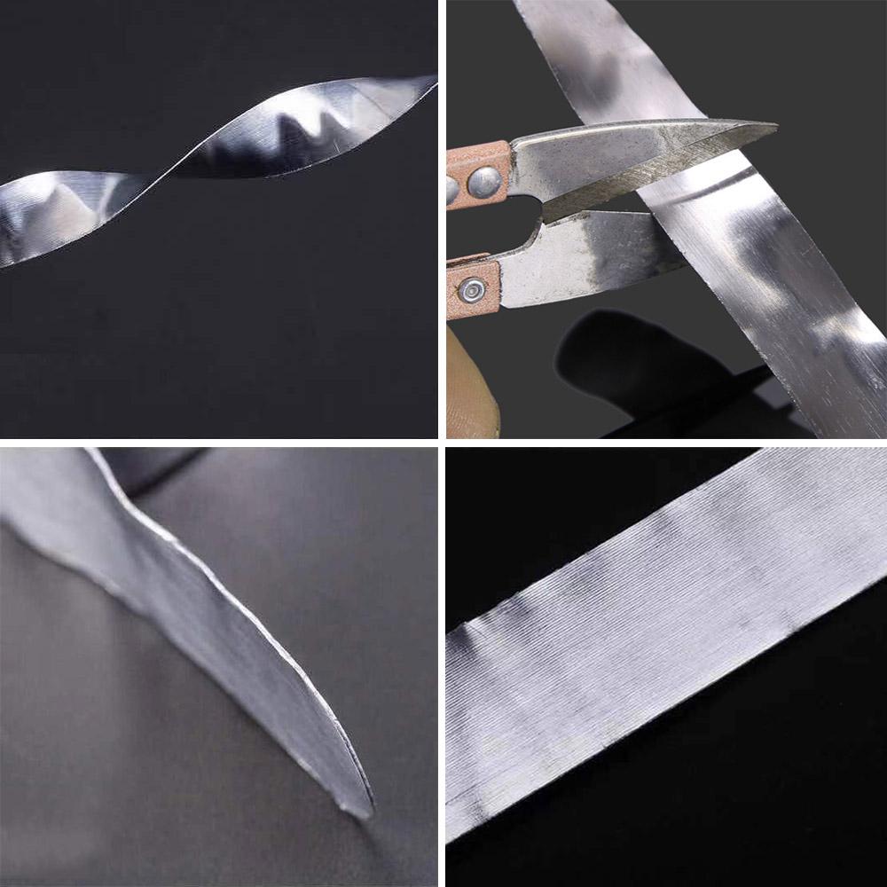 5 Rolls Fishing Soft Lead Sheet 0.3mm 0.4mm 0.5mm 0.6mm Sheet Strip Sinkers Weights Fishing Sinkers Clip Tackle Fishing Accessories Supplies