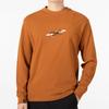 Jordan SS22 Print Long Sleeve Crewneck Sweatshirt Men Tops Khaki DH8963-241