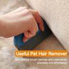 New Convenient and Portable Double-Sided Gentle Silicone Pet Hair Remover Brush - Essential Sweater Cleaning Tool for Efficient