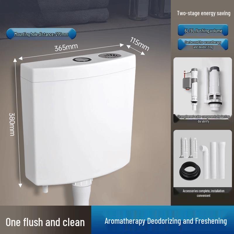 High-Pressure Toilet Flush Tank