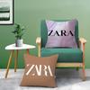 Fast Fashion Elegant Design ZARA-A Pillow Case Anti-dustmite Pillowcase Invisible Zipper Silky Short Plush Sofa Cushion Cover