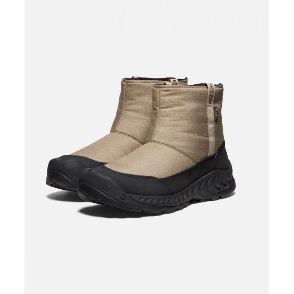 

Keen Hooded Nexis Pull On Wp Mens Winter Boots Brindle Beige 080260