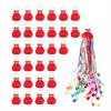 30Pack Streamers Popper Hand Throw No Mess Confett