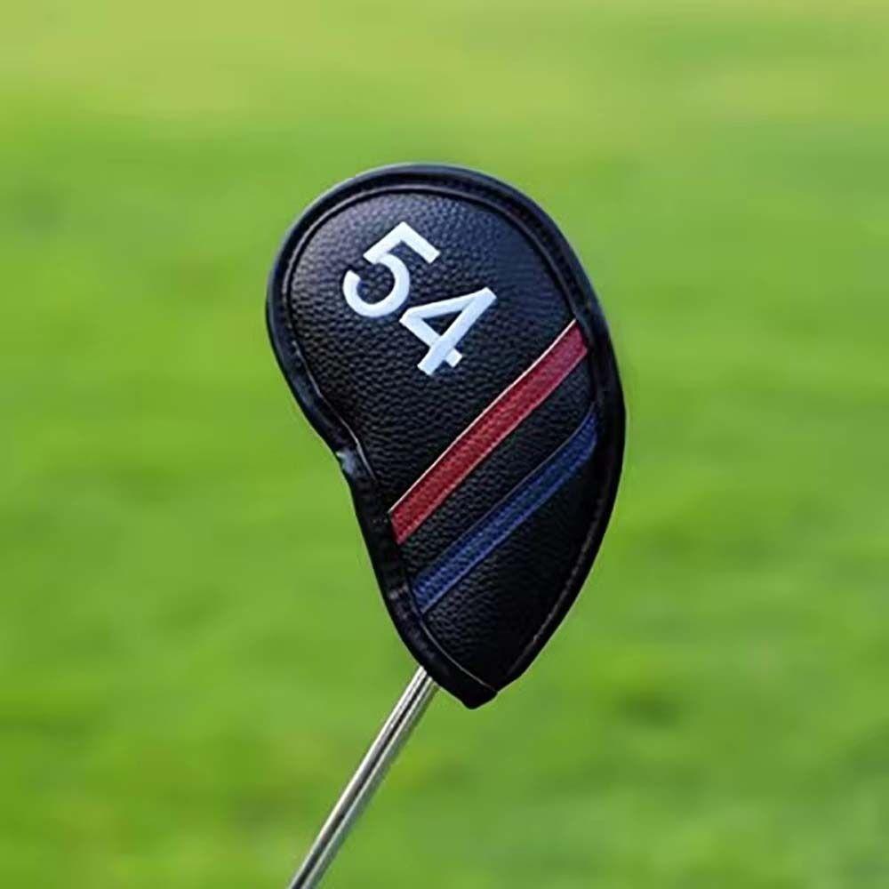 48 50 52 54 Degree Sand Wedge Headcover PU Leather Golf Club Cover Golf Wedge Cover  Men and Women