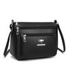 Kangaroo Womens Pattern Single Shoulder Crossbody Bag Black Bags Decoration