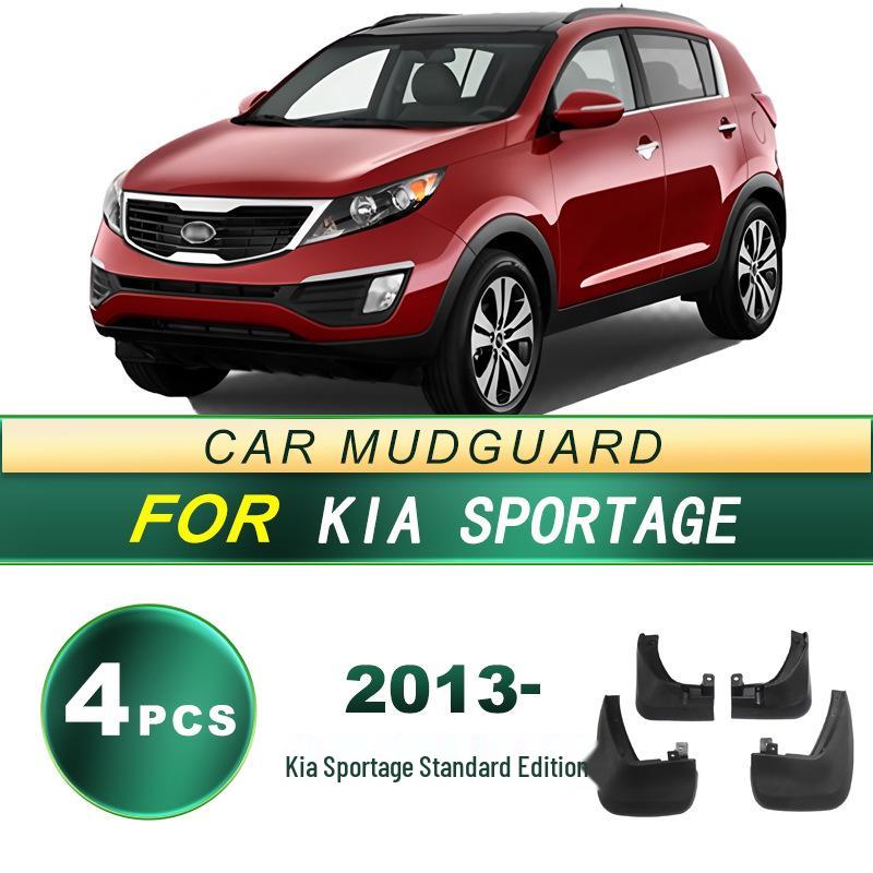 Soft Rubber Mud Flaps for 2013+ Kia Sportage Standard Edition