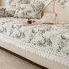 French Sofa Cushion Light Luxury High-End Non-Slip Seat Cushion All-Season Chenille Cover Cloth Towel  New