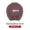 2025 Hot Cloth Car Seat Headrest Cover Anti-Dirty Elastic Protective Cover Car Interior Replacement Parts For BMW E30 E34 E36 E3