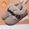 Shoes Women's 2025 Winter New Women's Cotton Shoes Plush Shoes Warm Versatile Birkenstocks One Pedal Mother Shoes