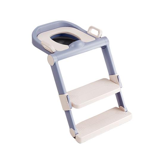 Toilet Seat Ladder Foldable Convenient To Climb Thickened Safe Baby with Bathroom Accessories