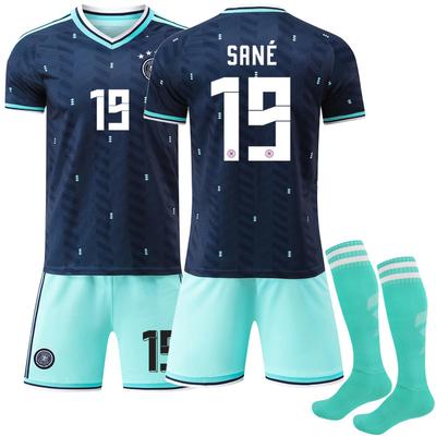 Soccer Uniform Set, Short Sleeve Football Jersey and Shorts Sportswear Kit for Training, Matches and Team Activities
