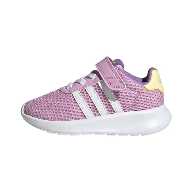 

Adidas Neo Lite Racer 3.0 Mesh Abrasion Resistant Breathable Low top Baby & Toddler Shoes Purple White H06277 25.5