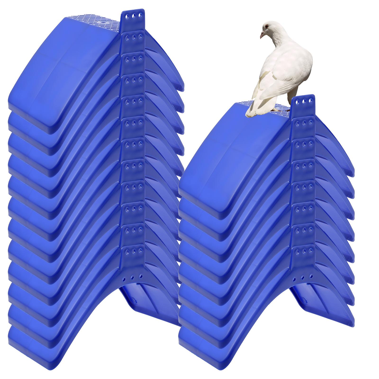 

20 шт./набор Подставка для отдыха голубей V-образной формы Настенный держатель для рамы для жилья голубей для птиц, домашних животных, насеста, аксессуары для клетки НОВЫЙ 20Pcs