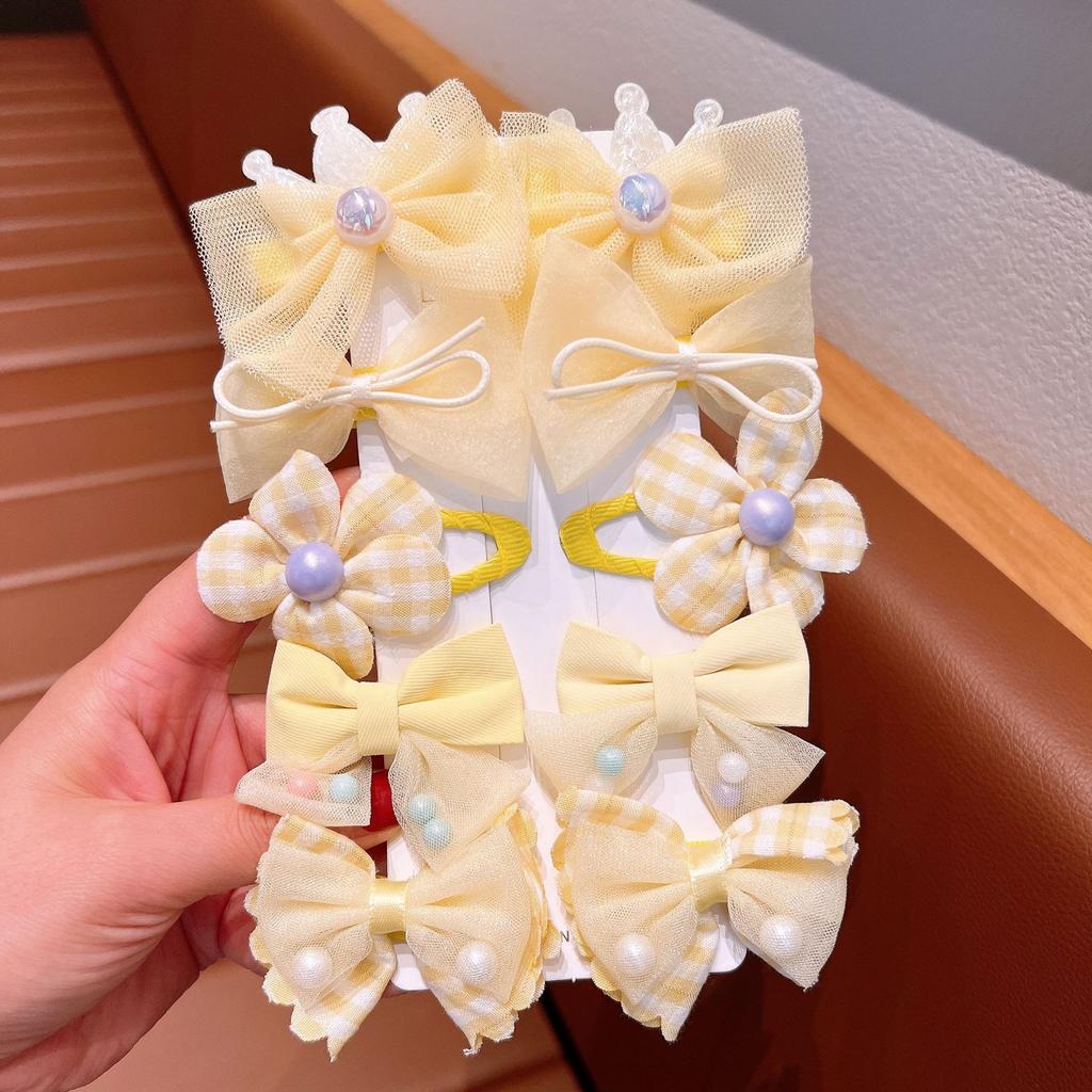 Korean Style Cartoon Hair Clips for Girls - Cute Princess Hair Accessories for Baby & Kids, Anti-Slip Baby Hairpins