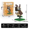 Educational Flying Birds Micro-Block Set: Owl, Ostrich, Swan Toy Gift