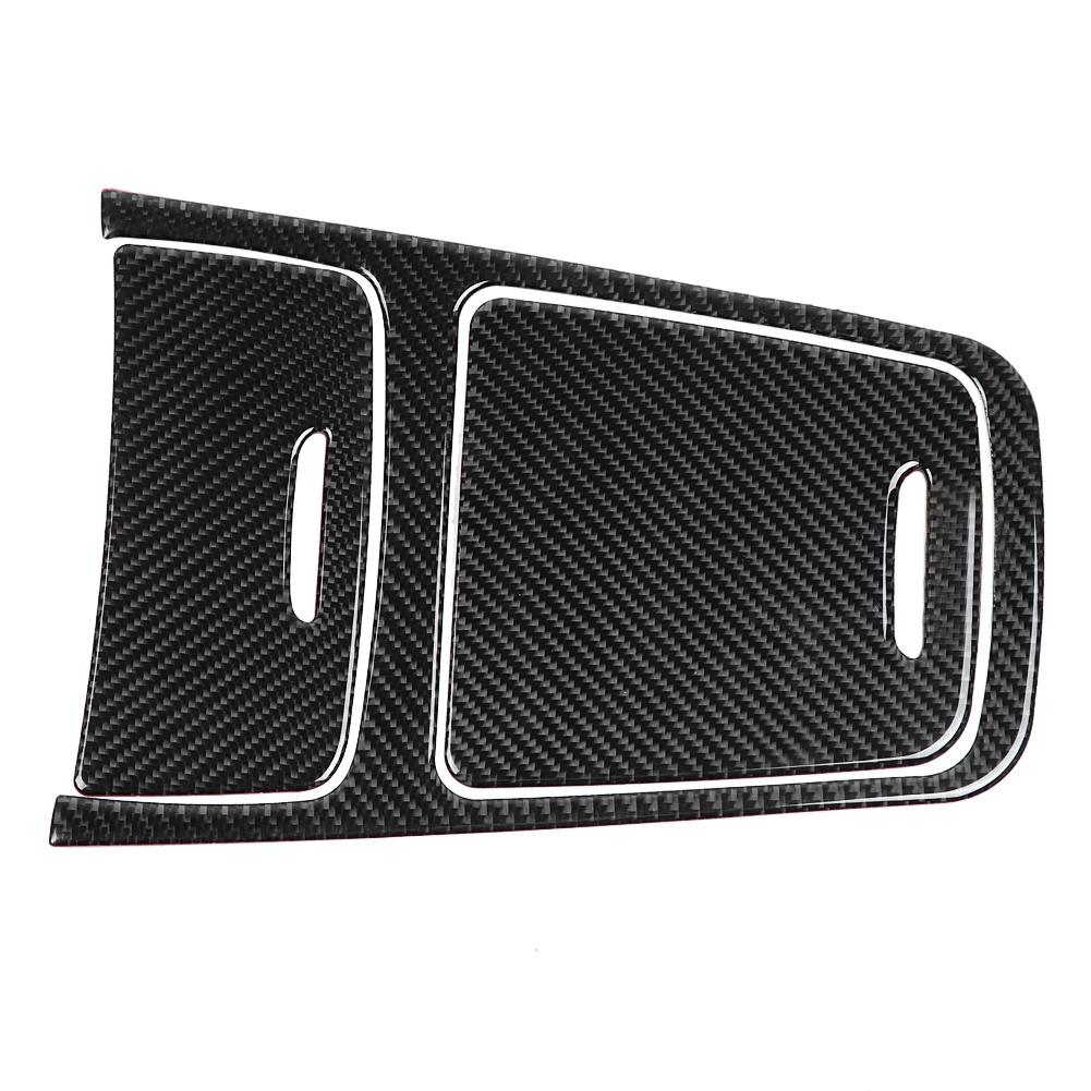 Centraal Bedieningspaneel, Koolstofvezel Middenconsolepaneel Cover Trim voor A-Klasse CLA GLA 2013-2019 Linkshandig