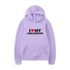 Mens Oversized Hooded Sweatshirt With Heart Print Casual Loose Fit Pullover Streetwear
