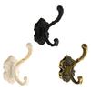 Nordic Styles Without Drilling Over Door Hook Alloy Rustproof Hanger for Coat Bags Towels Bathroom Storage