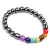 Hematite Stone Bracelet Multicolor Healing Beaded Weight Loss Bracelet Jewelry