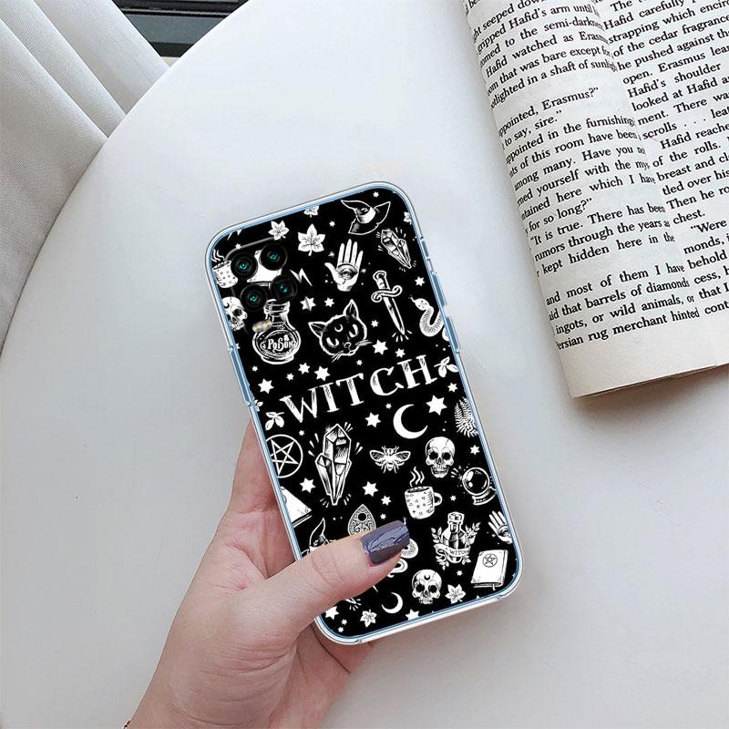Witch Divination Tarot Moon Phone Case for Motorola Moto G10 G20 G30 G31 G32 G34 G35 G41 G42 G50 G51 G52 G55 G60 G60S