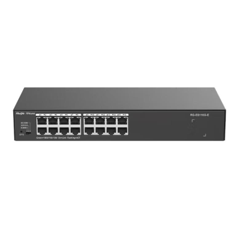 

Ruijie RG-ES116G-E 16-Port Gigabit Unmanaged Switch