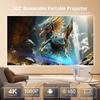 New TP350 Netflix Certification Projector 4K Android 13 Native Wifi6 BT5.2 1080P 650ANSI Portable Projector Auto Keystone Correction