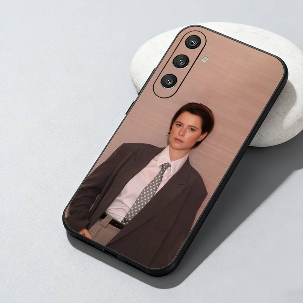 

Actor J-Jessie B-Buckley Phone Case For Samsung Galaxy A73,A72,A71,A70,A52,A51 Others Soft Black Cover Samsung a40
