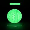 Glowing Interactive Pet Toy Ball - Durable, Teething, Cleaning, Food-Dispensing for Cats & Dogs