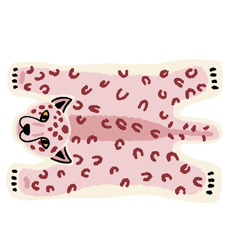 Cartoon Bathroom Mat Strong Moisture-wicking Bathroom Door Non-slip Mat Home Dirty and Easy To Care for Diatom Mud Cushion