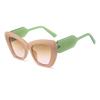 New Fashion Cat Eye Sunglasses Women Vintage Shades Brand Designer  Luxury Sun Glasses Frame Uv400 Oversized Eyewear