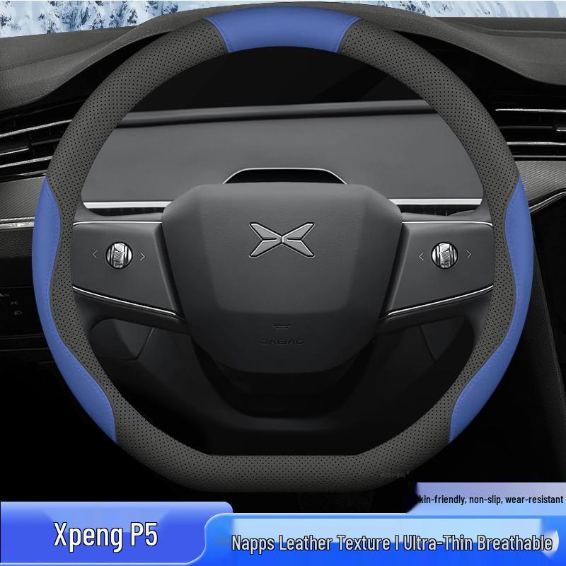 XPeng P5 Steering Wheel Cover - All-Season, Non-Slip, Thin Design for 2022 Model