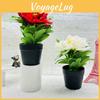 Peony Artificial Flower Pot Potted Plant For Home Decor And Living Display Room