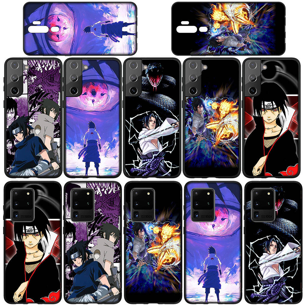 Phone Case for iPhone 17 15 16 Plus Redmi Note 14 12 11 13 Pro Max Huawei P30 P20 Lite OPPO A60 A40 A80 A54 Sasuke Uchiha Coque Narutos Cartoon Cover