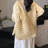 Summer Straw Woven Bag for Women Shoulder Bag Raffia Paper Rope Boho Beach Handbags Casual Messenger Crossbody Bag Female Purse