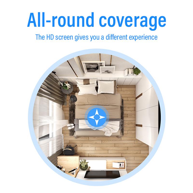 Bulb Surveillance Camera Full Color Night Vision Automatic Human Tracking Zoom Indoor Security Monitor Wifi Camera Smart Home