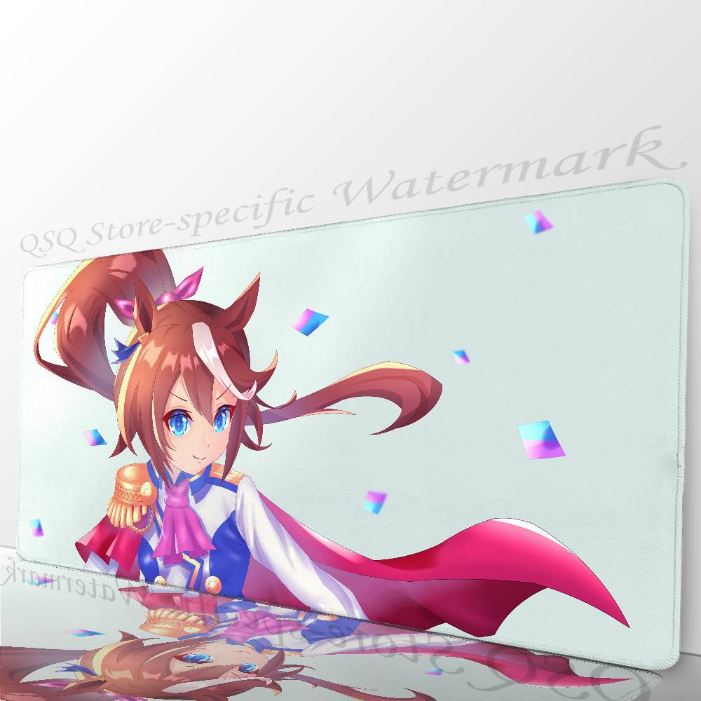 Tokai Teio Game U-Umamusume Mousepad Non-slip Suitable For Office Computers Laptops E-sports Game Desk Mats XXL Keyboard