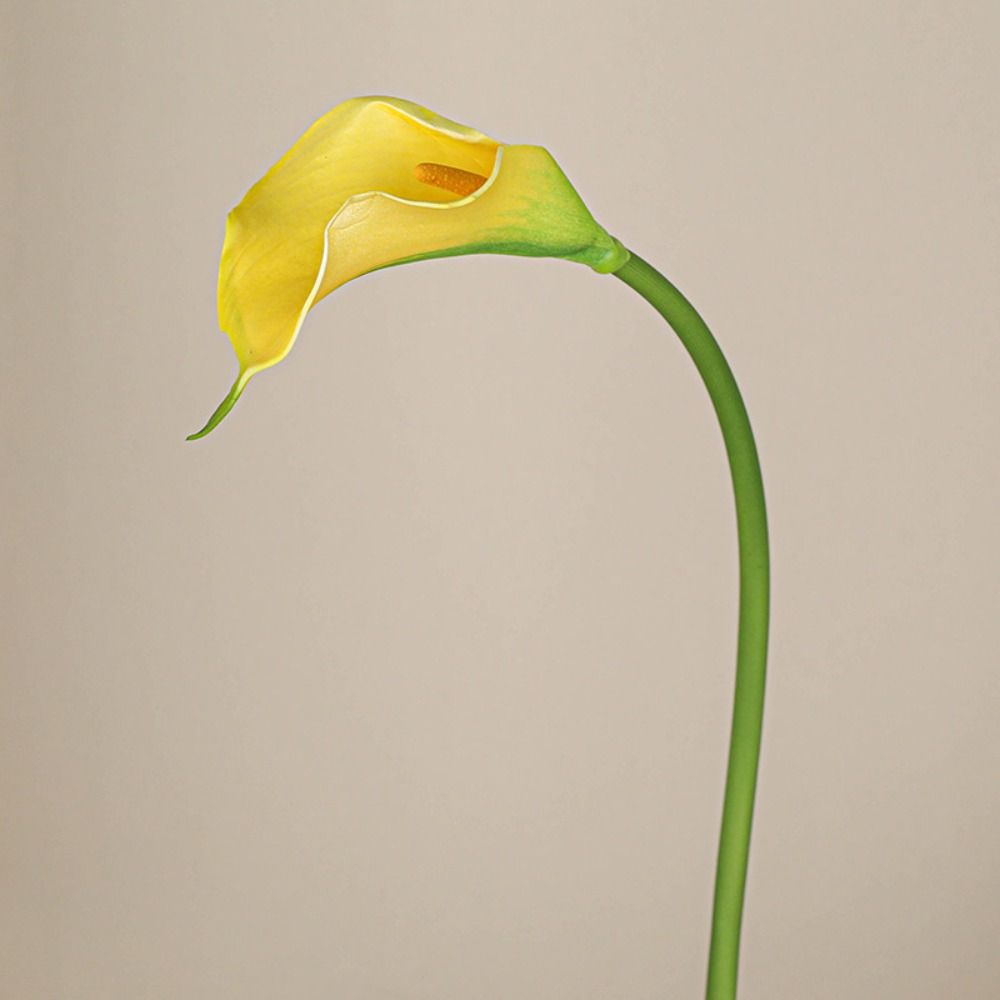 3pcs EVA Artificial Calla Flower 50cm Faux Flower Bouquet  Table Decoration