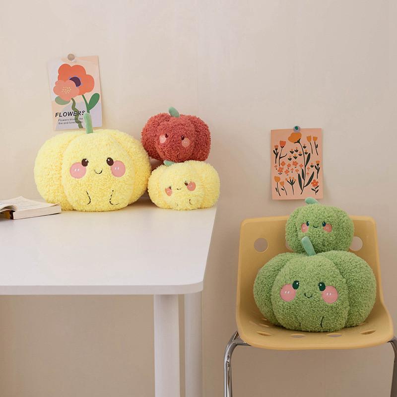 Simulation Cartoon Pepper Plush Toy Vegetable Series Girls Kid Holiday Gift Doll