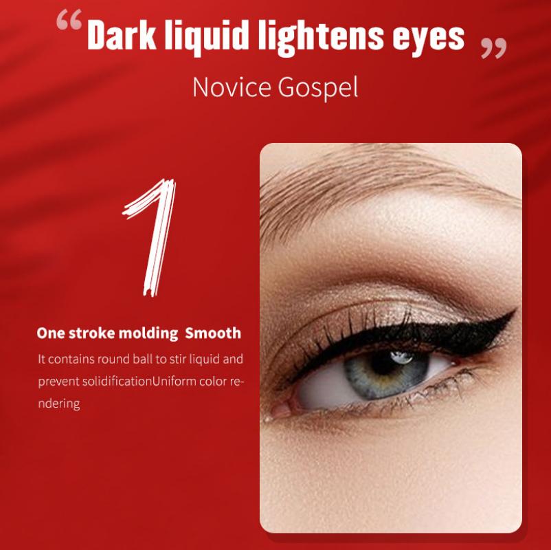 Creion negru Creion lichid pentru ochi Pen Machiaj de lungă durată Creion Frumusețe Cosmetic Eyeliner