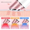 Vibration 45℃ Hot  Microcurrent Face Lifting Device Red Light Facial Wand Eye Massager Tightening Anti Wrinkle Skin Care Beauty