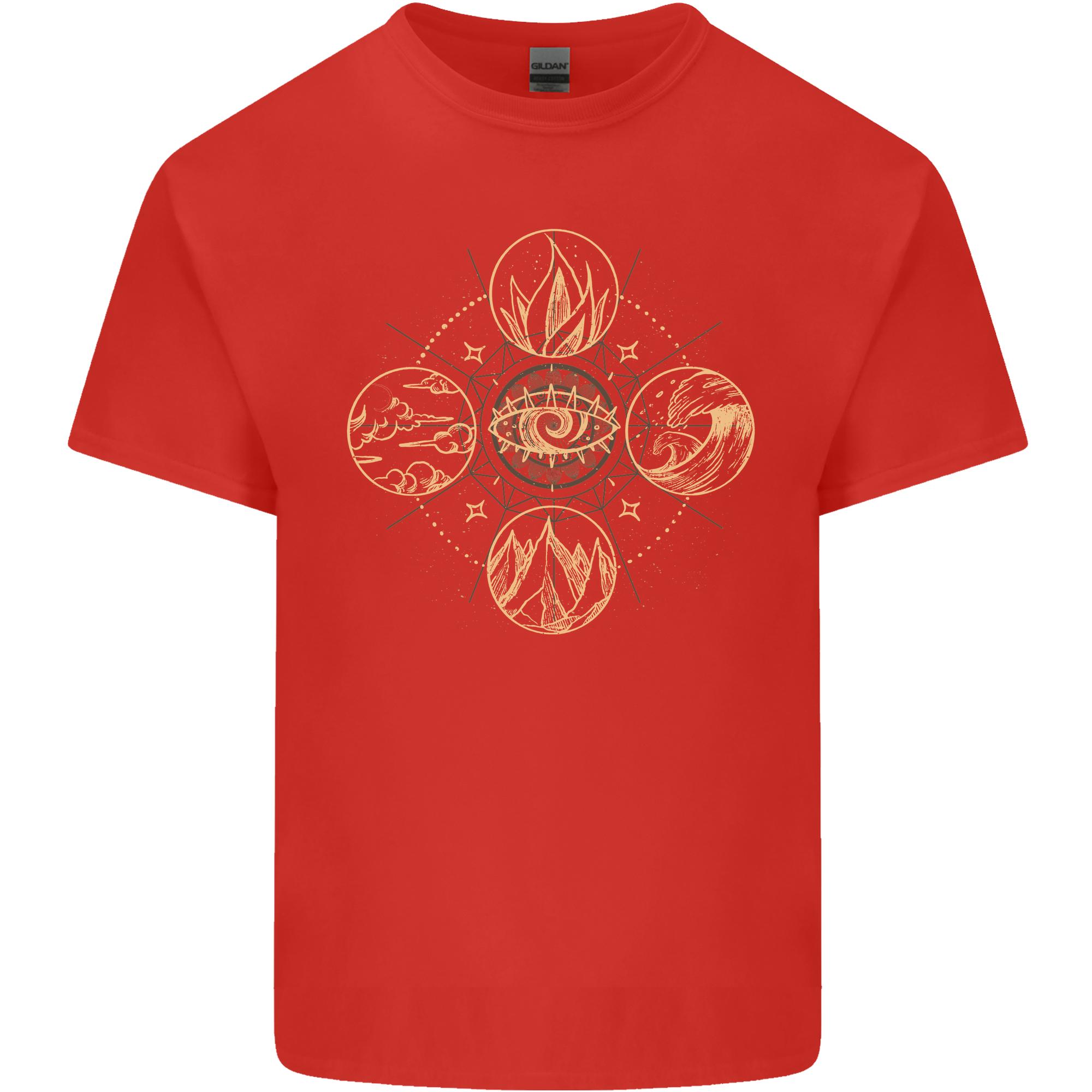 Celestial EleUnisexts Astrology Star Sign Unisexs Light Cotton TShirt S