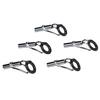 5pcs Rod Tip Top Guide Ring/For Fishing Rods Repair Building Pole Eye Line Rings